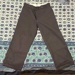 Dickies Men's Dark Gray double knee work pants